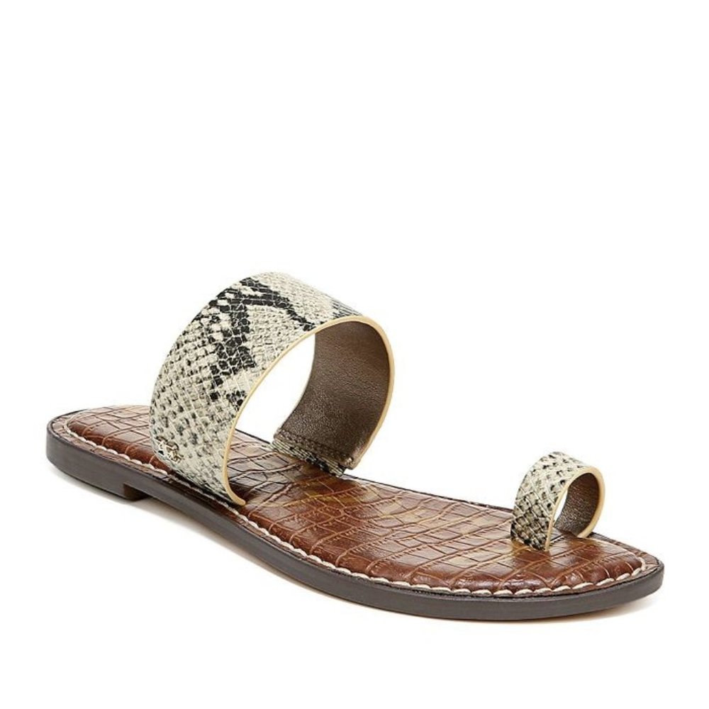Sam Edelman Women's Toe-Ring Slide Sandals - Picture 1 of 7